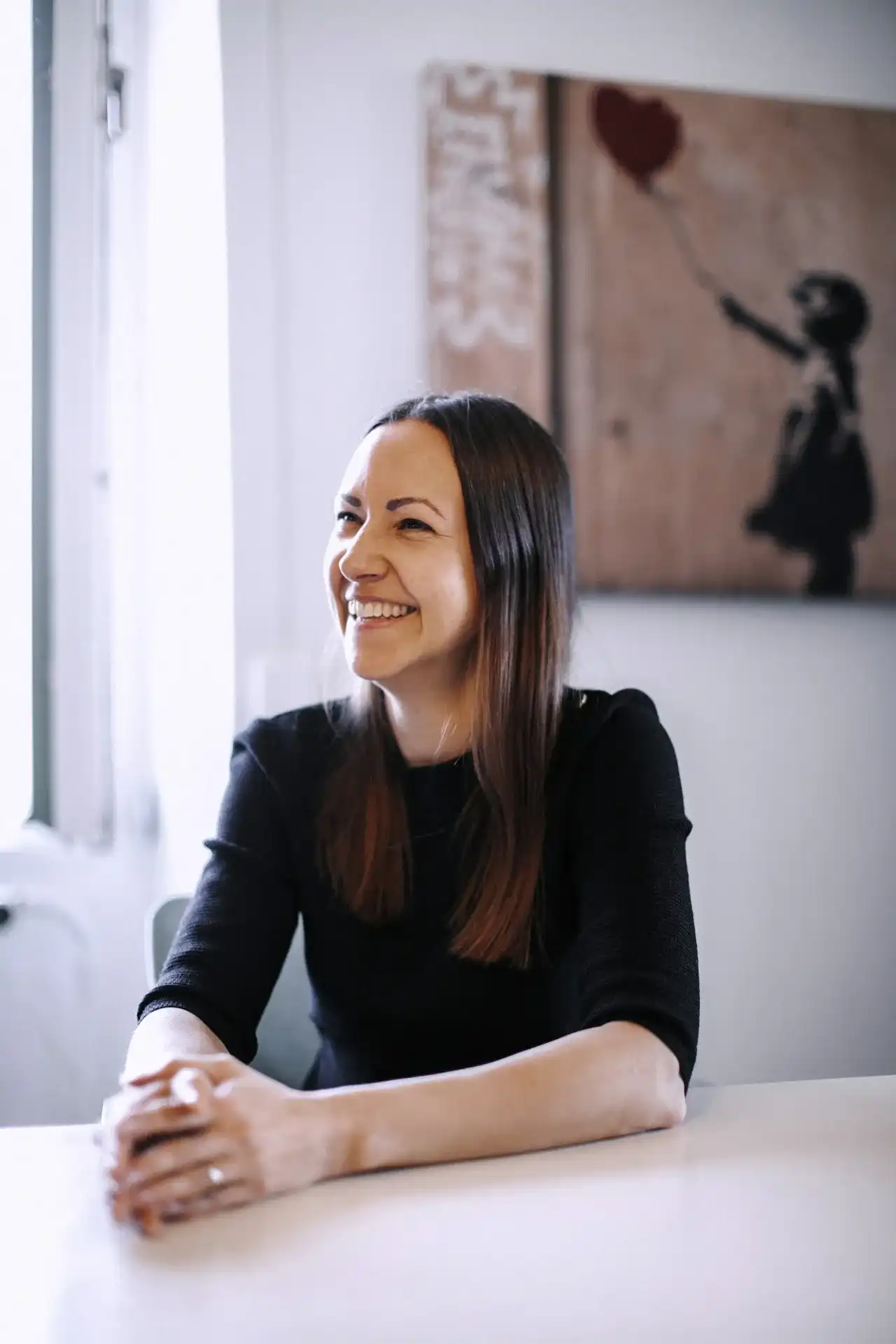 Porträtt av Sofia Björklund på Informa